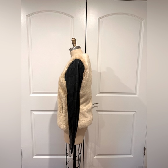 ViLA faux fur / leather jacket - Picture 4 of 7